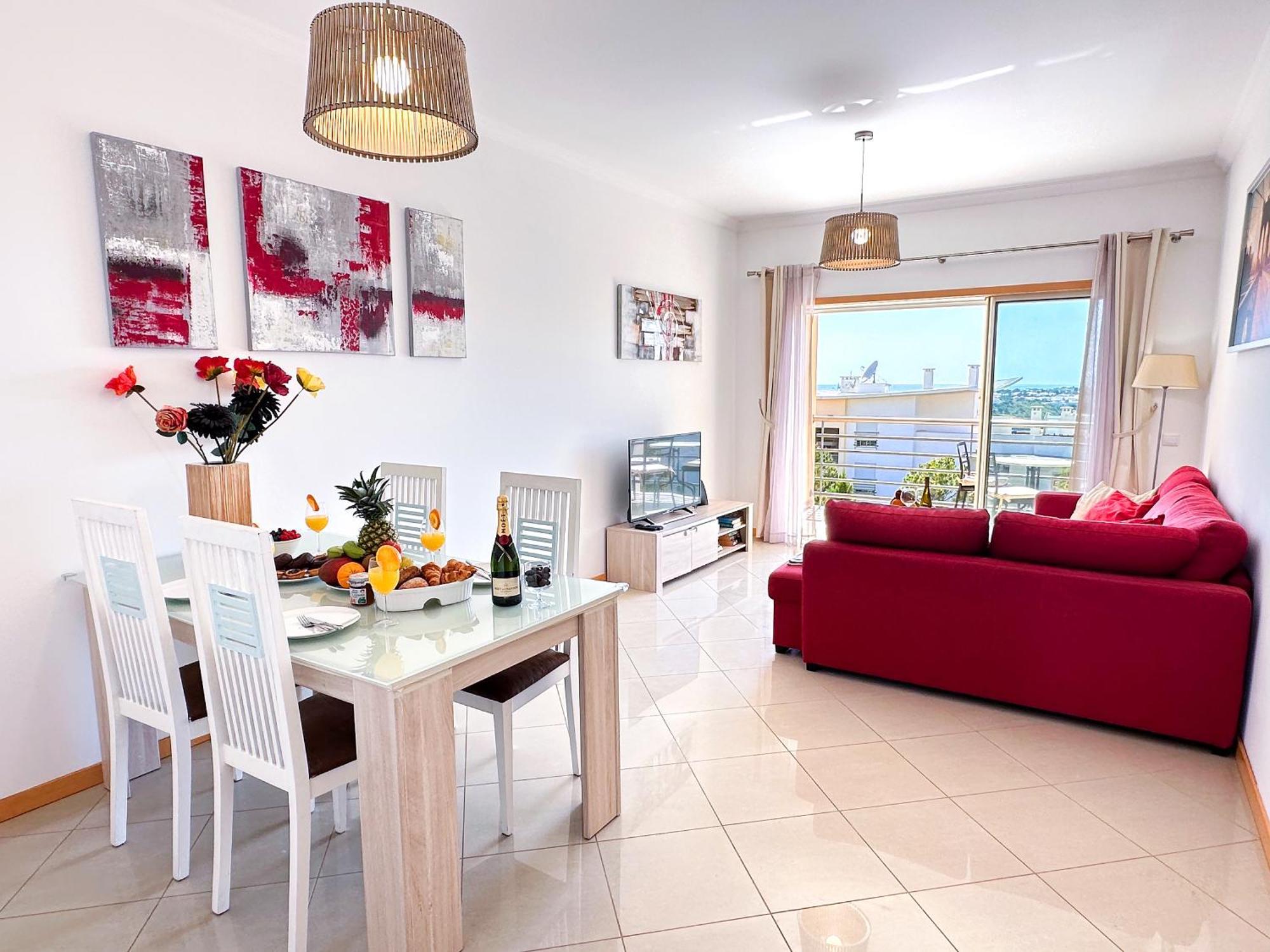 Modern Ocean, Garden & Pool View Condo By Becherish Albufeira Exteriér fotografie